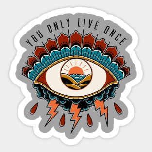 you only live once Sticker